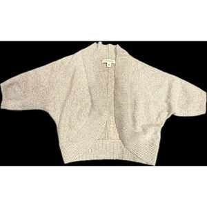 Banana Republic Silver Metallic Shrug Size M